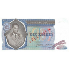 P23S Zaire - 5 Zaires Year 1972